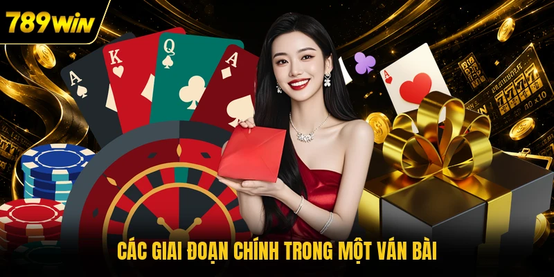 Các giai đoạn chính trong một ván bài